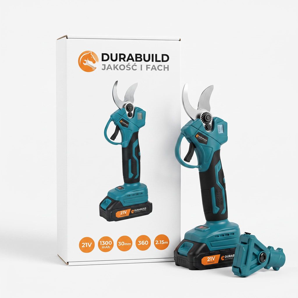 Elektrische snoeischaar 21V accu – snoeien tot 30 mm, Productafbeelding  AI-gegenereerde afbeelding