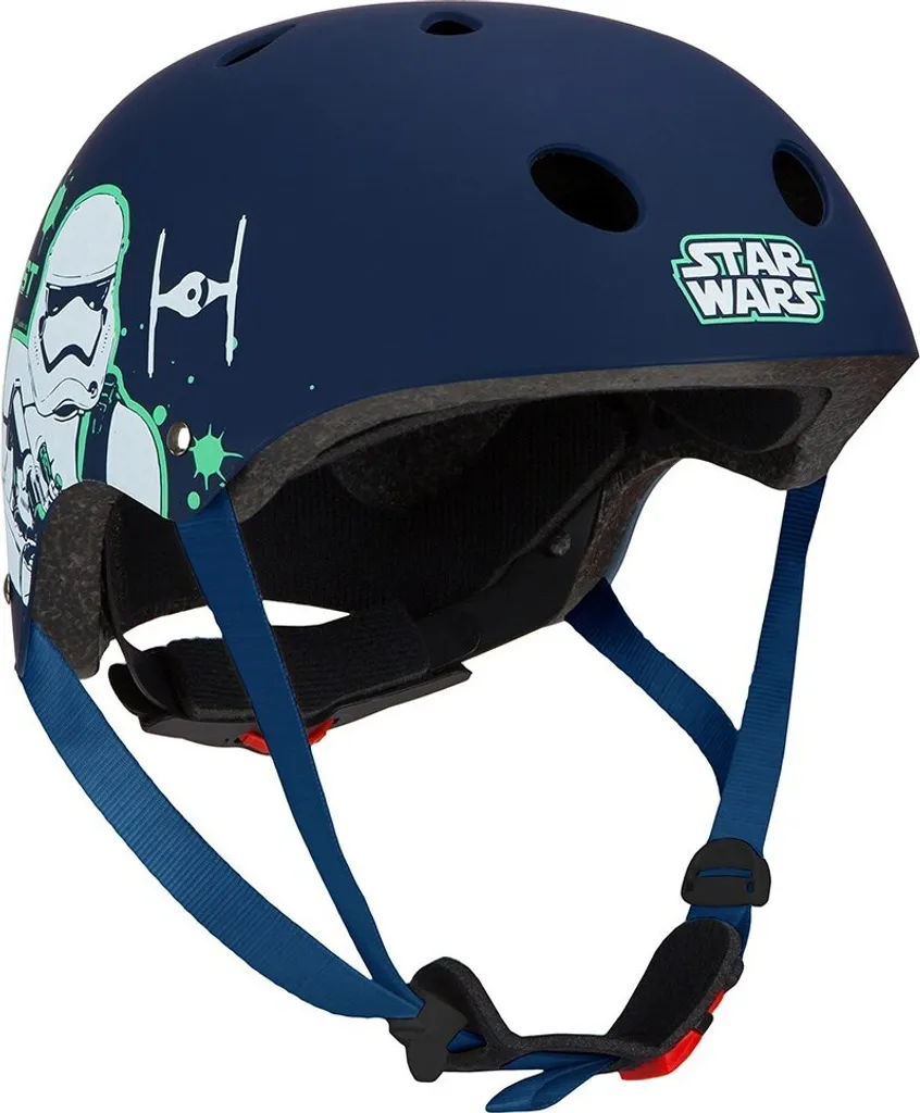 Casque de patineur Seven Star-Wars Bleu pour enfant - Taille réglable