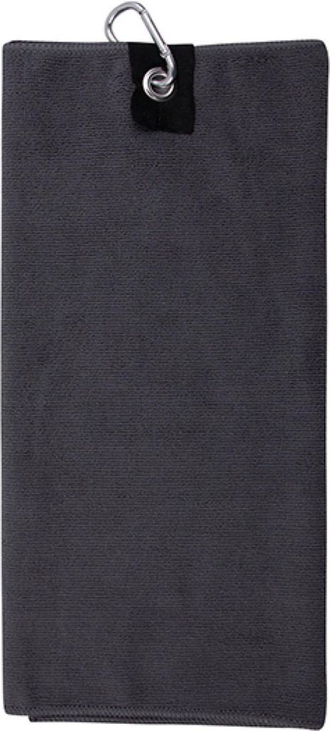 Towel City TC019 | Microfiber Golf Towel / 40 x 55 cm - Farbe: Steel Grey - Größe: 40 x 55 cm