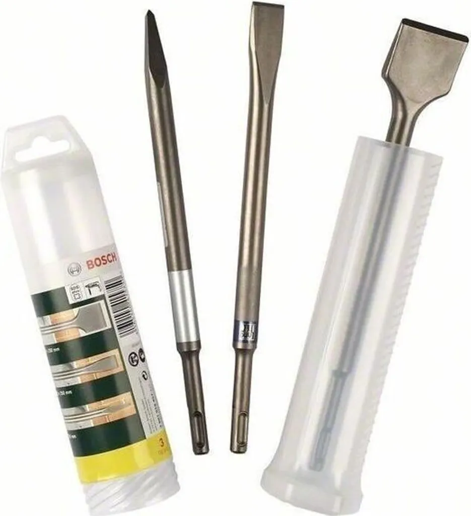 Set Bosch 3 Scalpelli SDS-plus: Ristruttura Casa con Efficienza