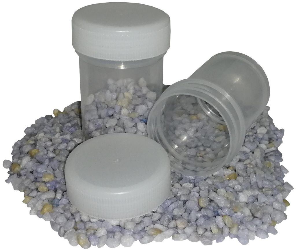 10 Schraubdosen 35ml Runddose Labor Labordose Produktbild 