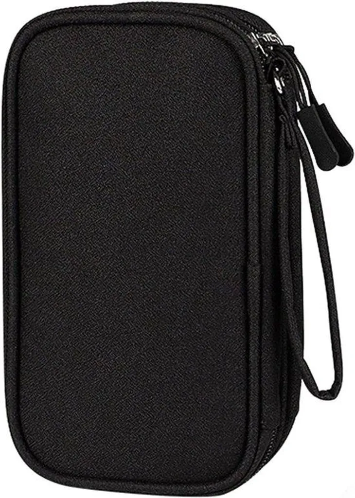 Organiseur pour appareils électroniques avec pochette câbles et USB