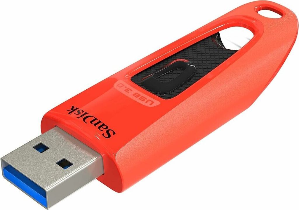 SanDisk Ultra - USB-stick - 64 GB - USB 3.0 - Zwart Productafbeelding 