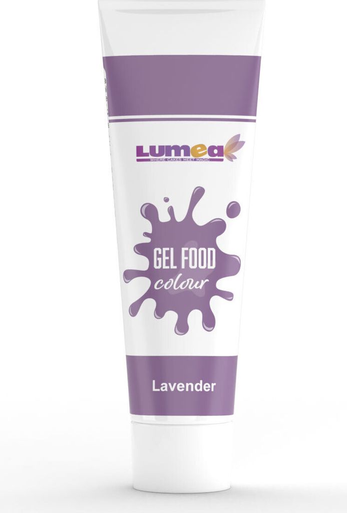 Gel-Lebensmittelfarbe Lavendel, 30g – Intensiv & mischbar für Fondant, Marzipan, Cremes & mehr