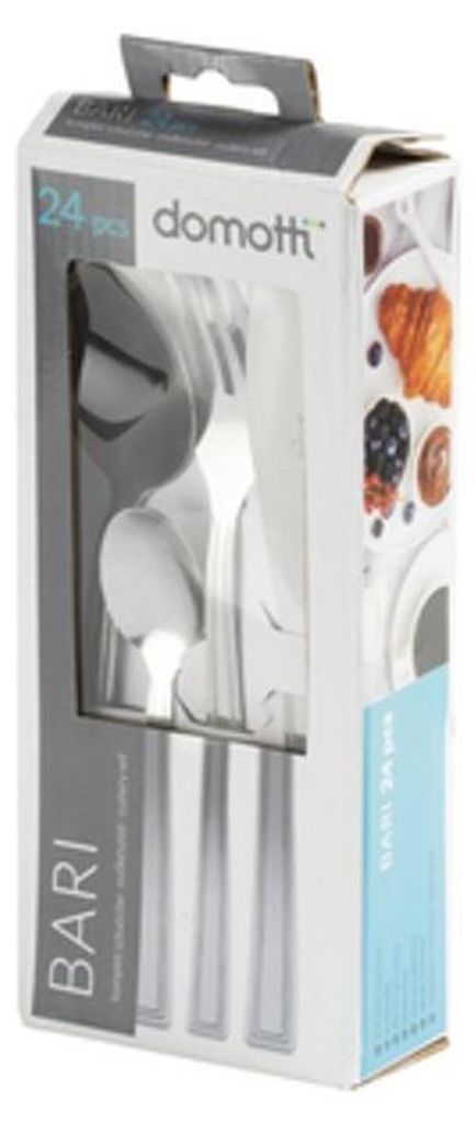 Komplet sztućców 24 elementy Bari Domotti Zdjęcie produktu 