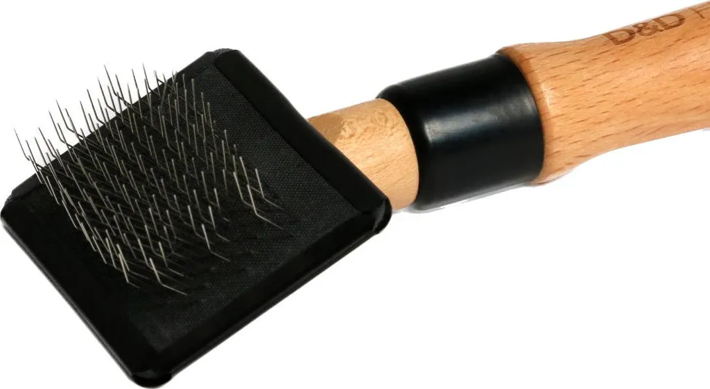 Brosse de toilettage pour chat D&D I Love Happy Cats modèle Arthur gris