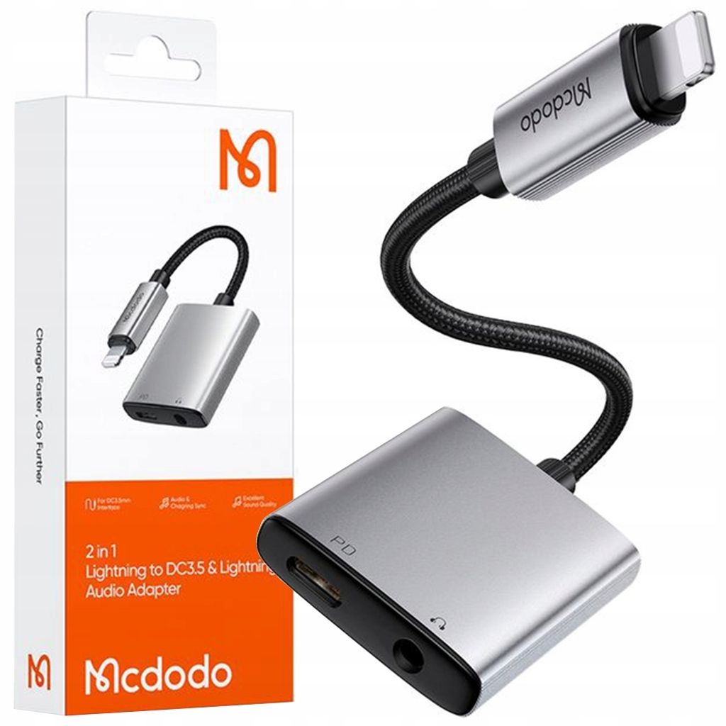 Mcdodo Adaptateur Lightning Mini Jack 3.5Mm Cable Pour Image du produit 