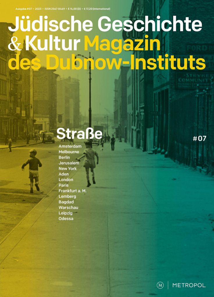 Jüdische Geschichte & Kultur. Magazin des Dubnow-Instituts