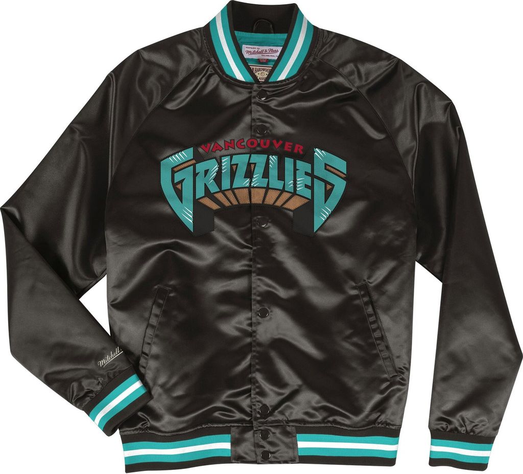 M&N Lightweight Satin Jacke - Vancouver Grizzlies - XXL