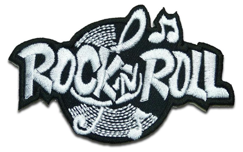 Rock N Roll Biker - nášivka, nažehľovacia nášivka, nášivky, Obrázok produktu 
