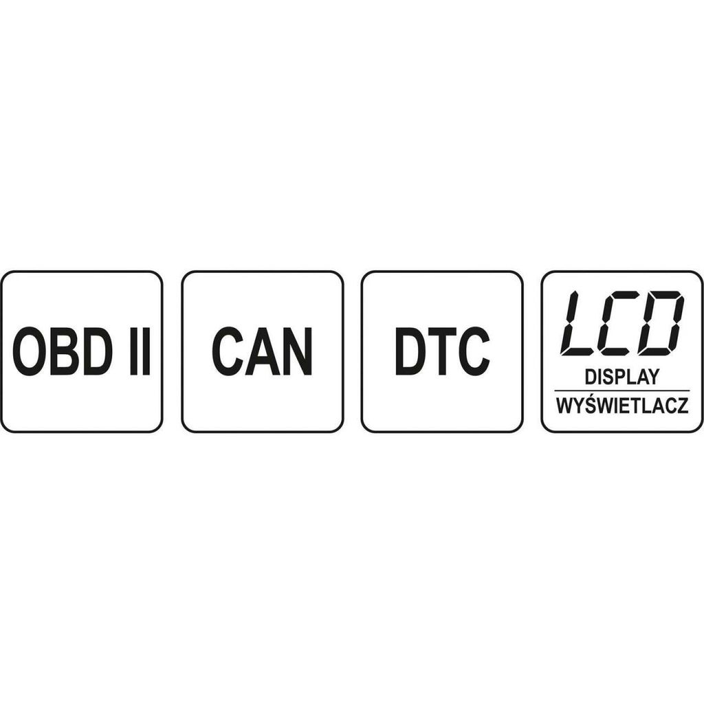 Yato Tester Diagnostyczny Obd Eobd Yt-72977 Zdjęcie produktu 8