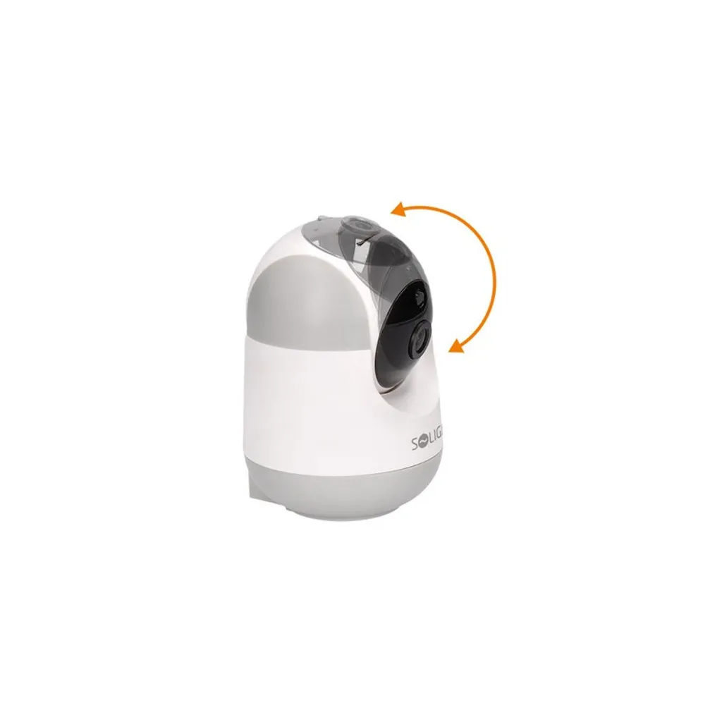 Caméra IP WiFi blanche Solight 1D74S rotative avec détection mobile - 3
