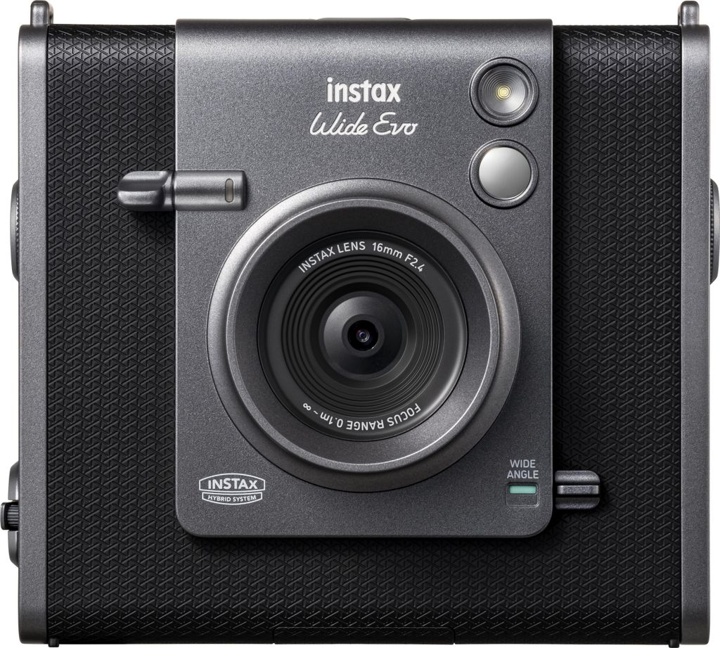 Fujifilm Instax WIDE Evo Black EX D, CMOS, Schwarz, 1/4 s, 8000 s, Lithium-Ion (Li-Ion), 476 g