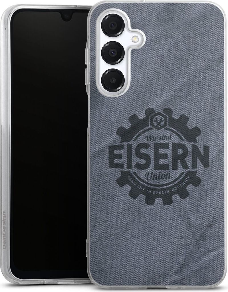 DeinDesign Handyhülle für Samsung Galaxy A16 5G Silikon Hülle Case Smartphone Schutzhülle 1. FC Union Berlin FCU Offizielles Lizenzprodukt