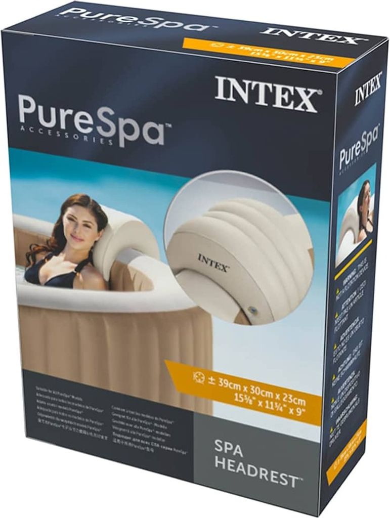INTEX nadmuchiwany zagłówek spa 39x30x23 cm Zdjęcie produktu 1