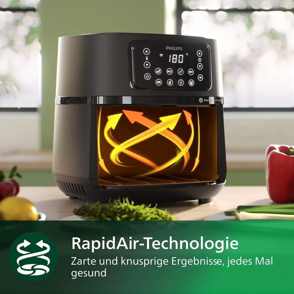 Philips HD9285/93 Airfryer XXL Connected Technologie Rapid Air 2000W - 19