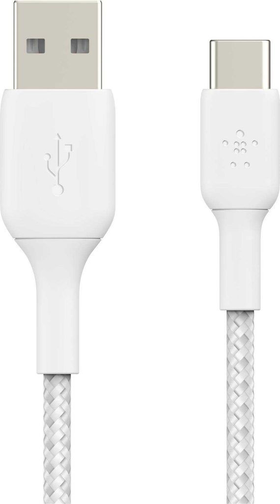 Belkin Boost↑Charge™ Braided USB-C naar USB kabel - 1 meter Productafbeelding 