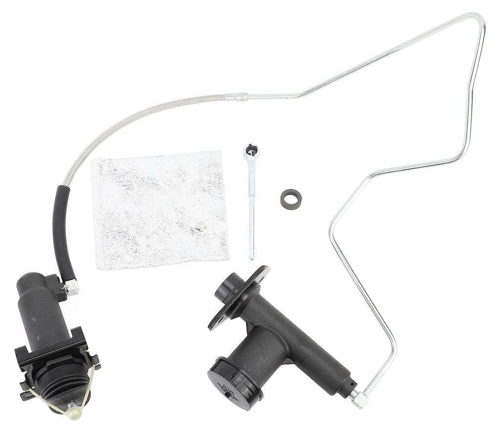 Kupplungsgeber- und -nehmerzylinder-Baugruppe CM250580, Aluminiumlegierung, Hochleistung, für F Super Duty 1993 bis 1997