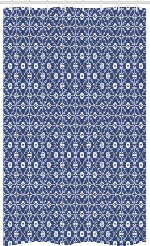 Tenda Doccia 120x180 Professionale ABAKUHAUS - Azulejo Lavanda