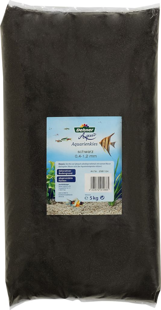 Dehner Aqua Aquariensand, Körnung 0.4 - 1.2 mm, 5 kg, Produktbild 