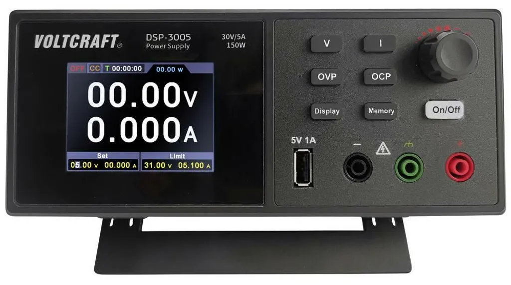 Voltcraft DSP-3005 Alimentation 150W avec Interface USB et Mode Slave - 3