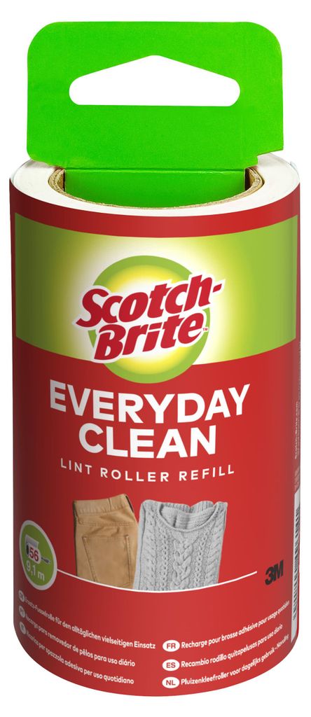 5 x Scotch-Brite™ Everyday Clean Ersatzrolle 56 Blatt Produktbild 