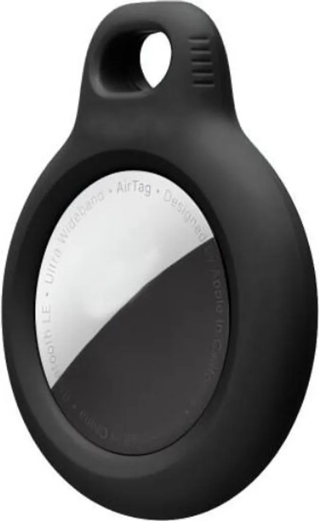 Tech-Protect Catena ruvida 2-Pack Apple Airtag Nero - 2