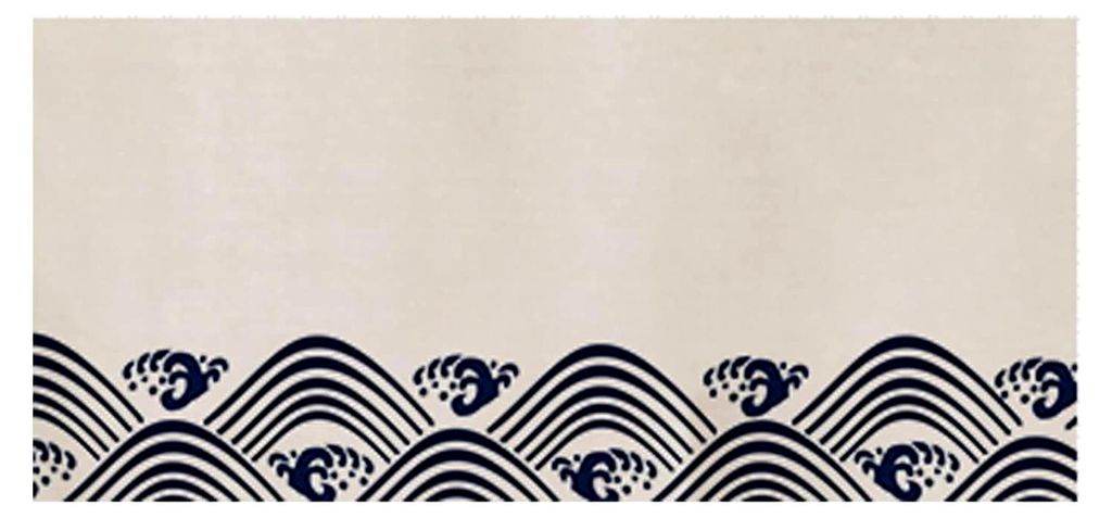 Vorhang im japanischen Stil für Restaurants, hängendes Banner, Tür-Noren, Stoffvorhang, horizontale Dekoration für Sushi-Bar und Izakaya, 130 x...