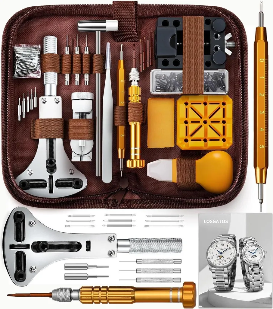 Kit Riparazione Orologi 149 Pezzi Professionale: Set Orologiaio Completo