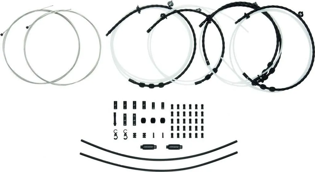 Kit de Câbles et Gaines de Vitesse Jagwire Elite Link 2X Noir RCK620