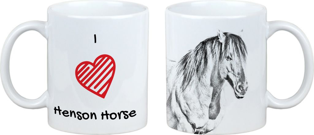 Henson-Pferd - Tasse mit Pferd, niedliche Tasse mit Grafik, Geschenk mit Ihrem Foto von der Marke Art-Dog