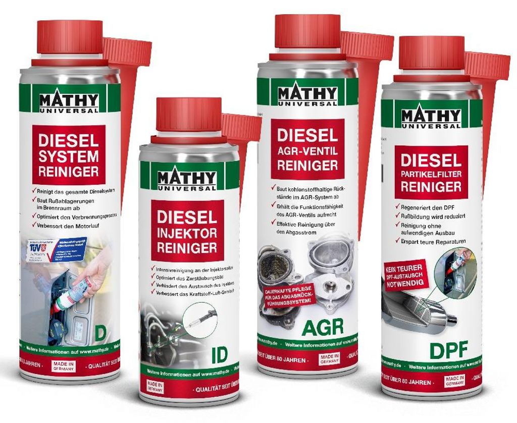 MATHY Diesel-Komplett-Kur - Diesel-Additiv-Set für Produktbild 