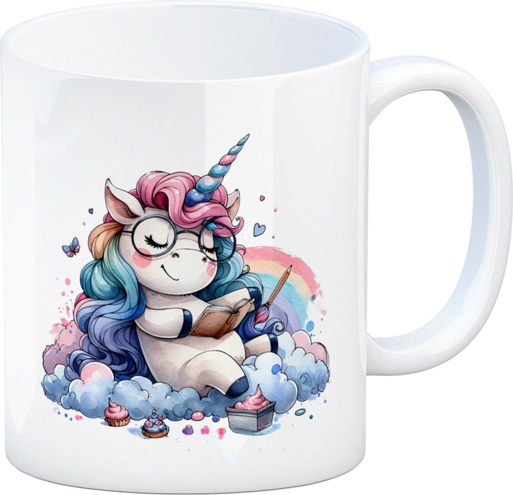 Träumendes Einhorn Kaffeebecher