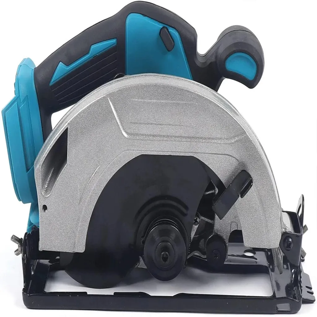 Scie circulaire légère et compacte sans fil - Finition Bleue Norme UE - 4