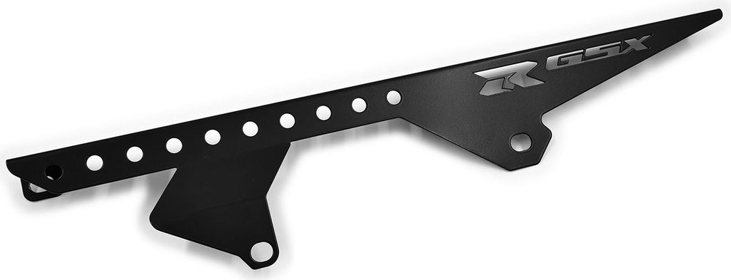 Kettenschutz kompatibel mit Suzuki GSX-R 600 BJ 2008-17 / GSX-R 750 BJ 2008-18 Logo schwarz