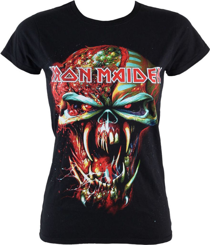 Iron Maiden - "Final Frontier" T-Shirt für Damen RO908 (XXL) (Schwarz)