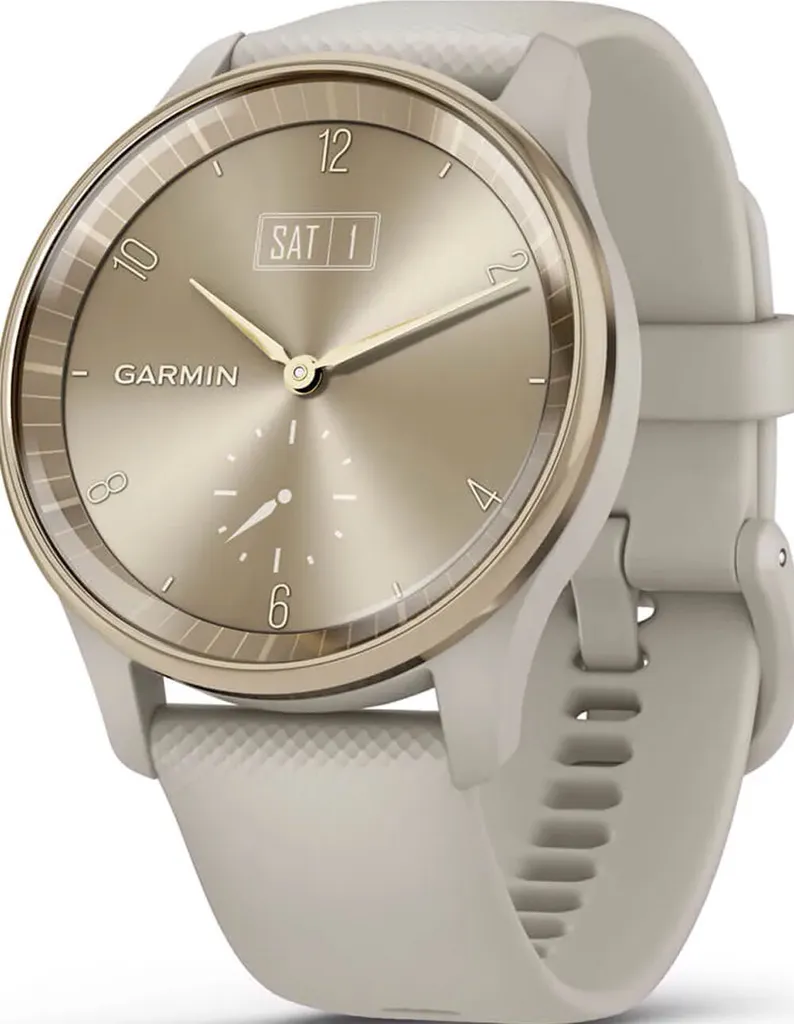 Garmin vivomove Trend Montre Sport Chic Or 40mm GPS pour Suivi de Santé