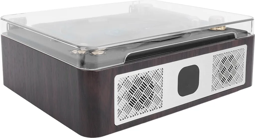 Lecteur CD de Bureau avec Télécommande et Haut-parleurs Stéréo Intégrés - 3