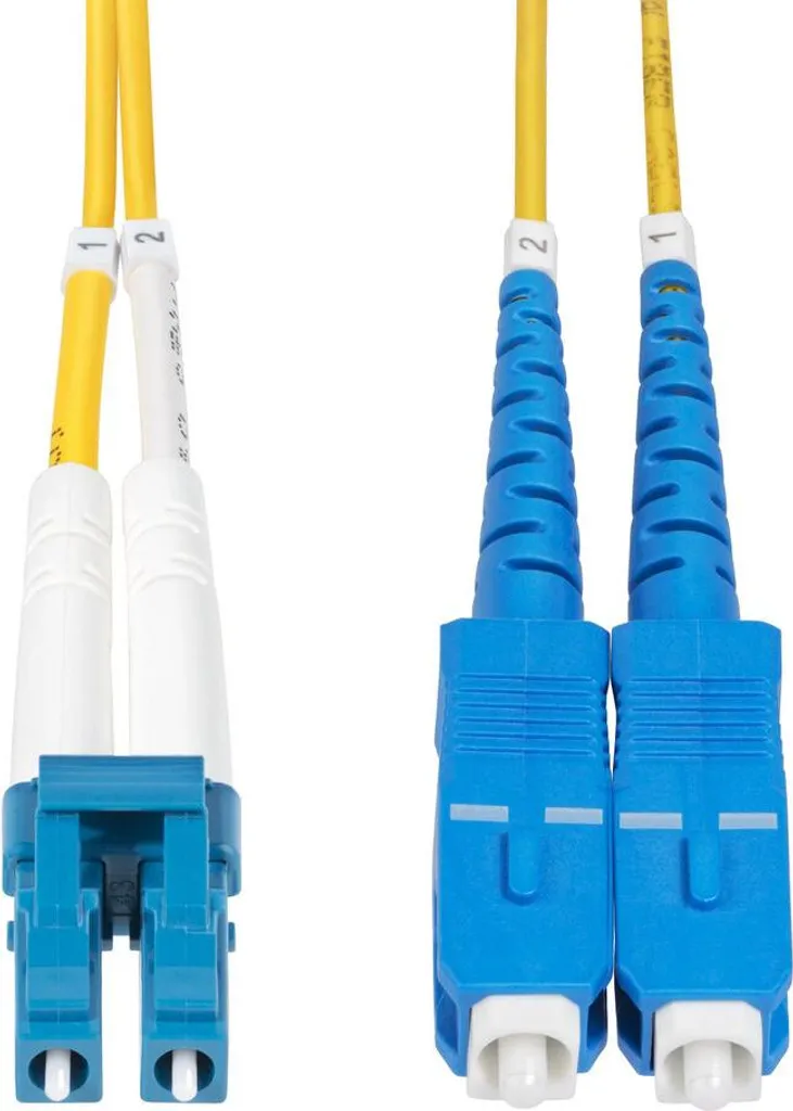 StarTech SMLCSC-OS2-1M Câble Fibre Optique Monomode OS2 Jaune 1m - 5