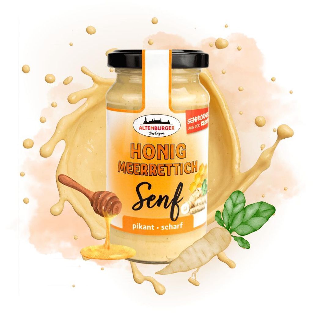 Honig Meerrettich Senf, 200 ml