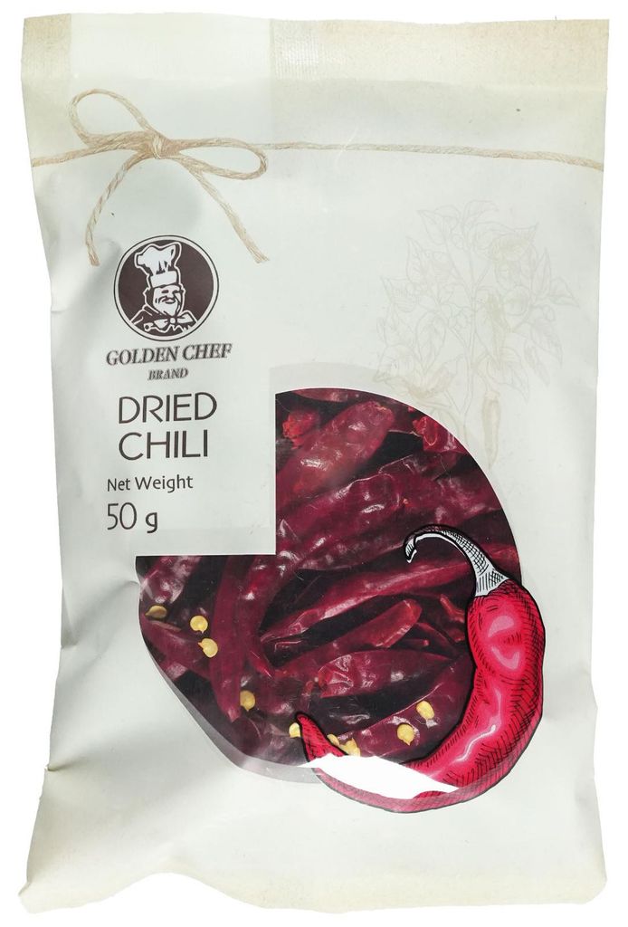 Golden Chef Getrocknete Chilli 50g Produktbild 
