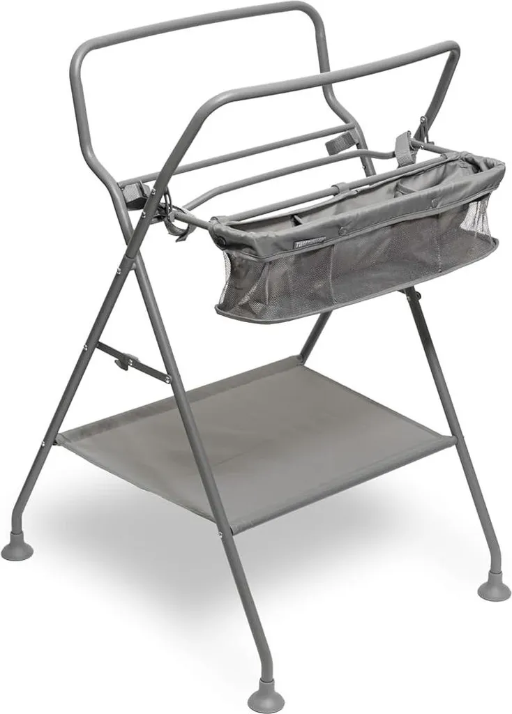 Support baignoire bébé pliable modèle SP-20 avec vidange intégrée
