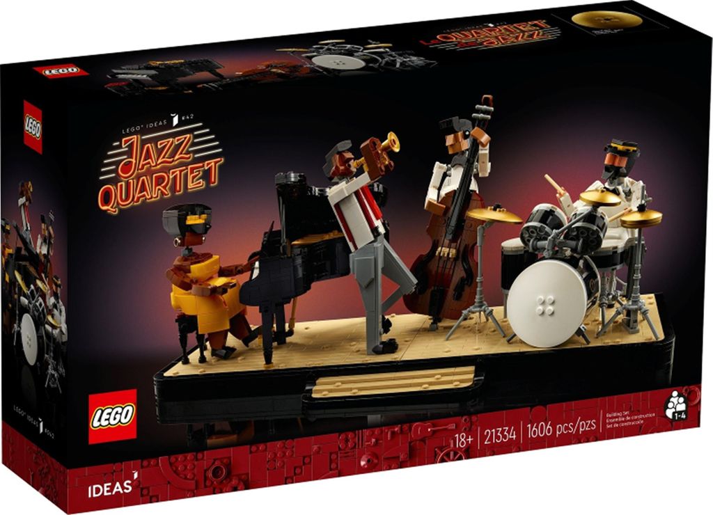 LEGO Ideas Quartetto Jazz, set per adulti, regalo per gli Immagine del prodotto 