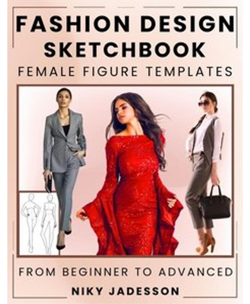 Fashion Design Sketchbook Female Figure Templates