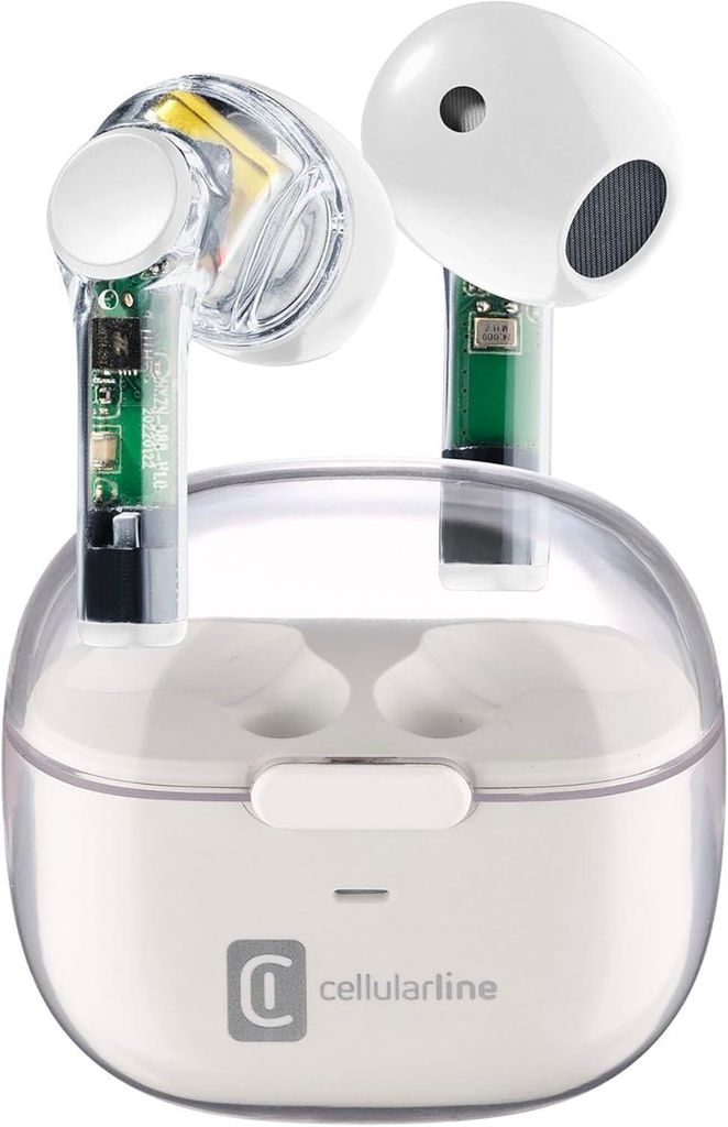 FINE TWS Wireless In-Ear Bluetooth-Ohrhörer transparent mit Produktbild 