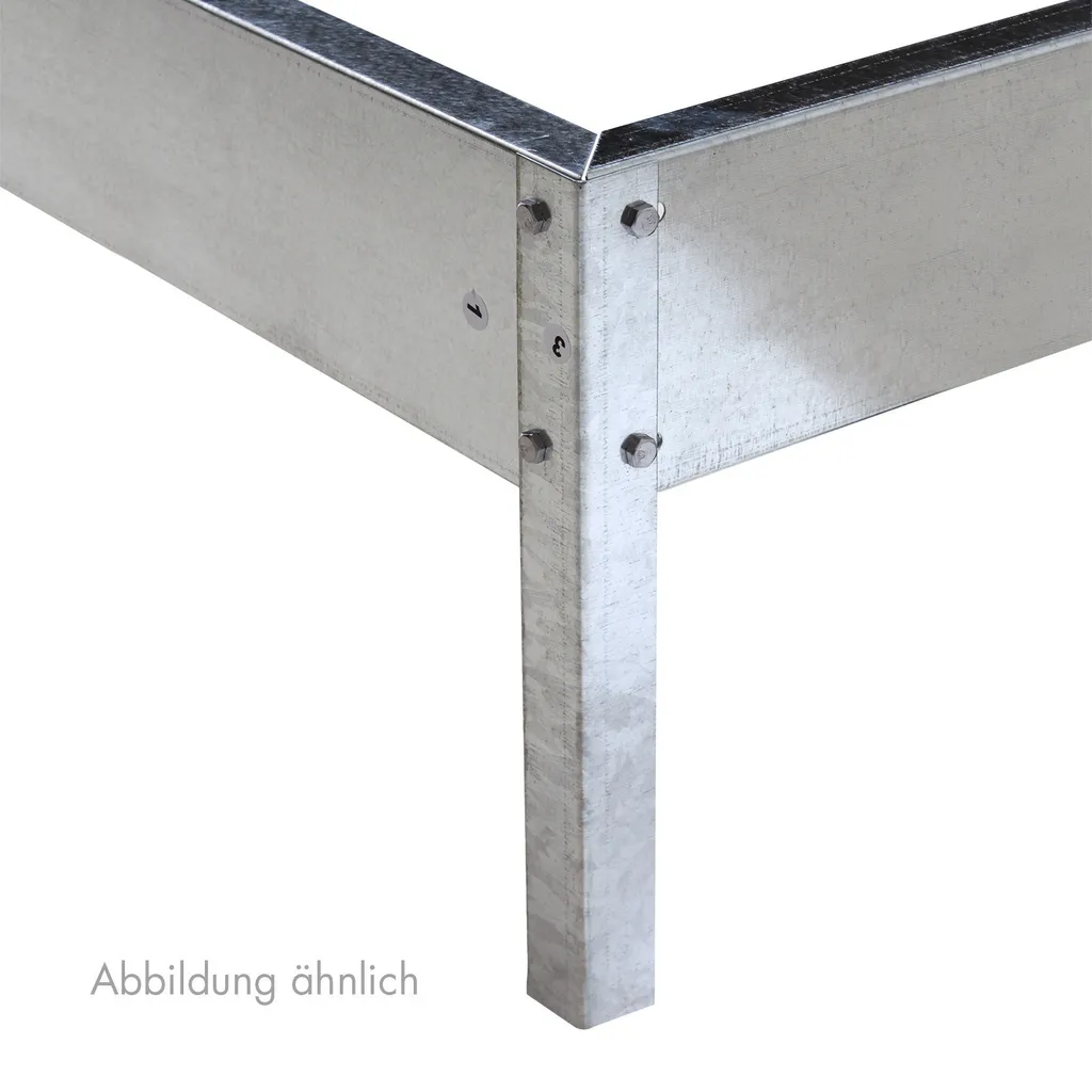 Embase de serre MIDI 6 d'origine pour fixation au sol durable - 2