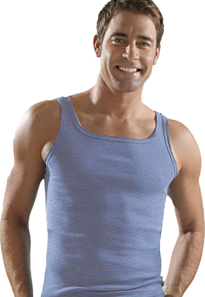 AMMANN Achselhemd Feinripp Größe: 8 - Farbe: galaxy