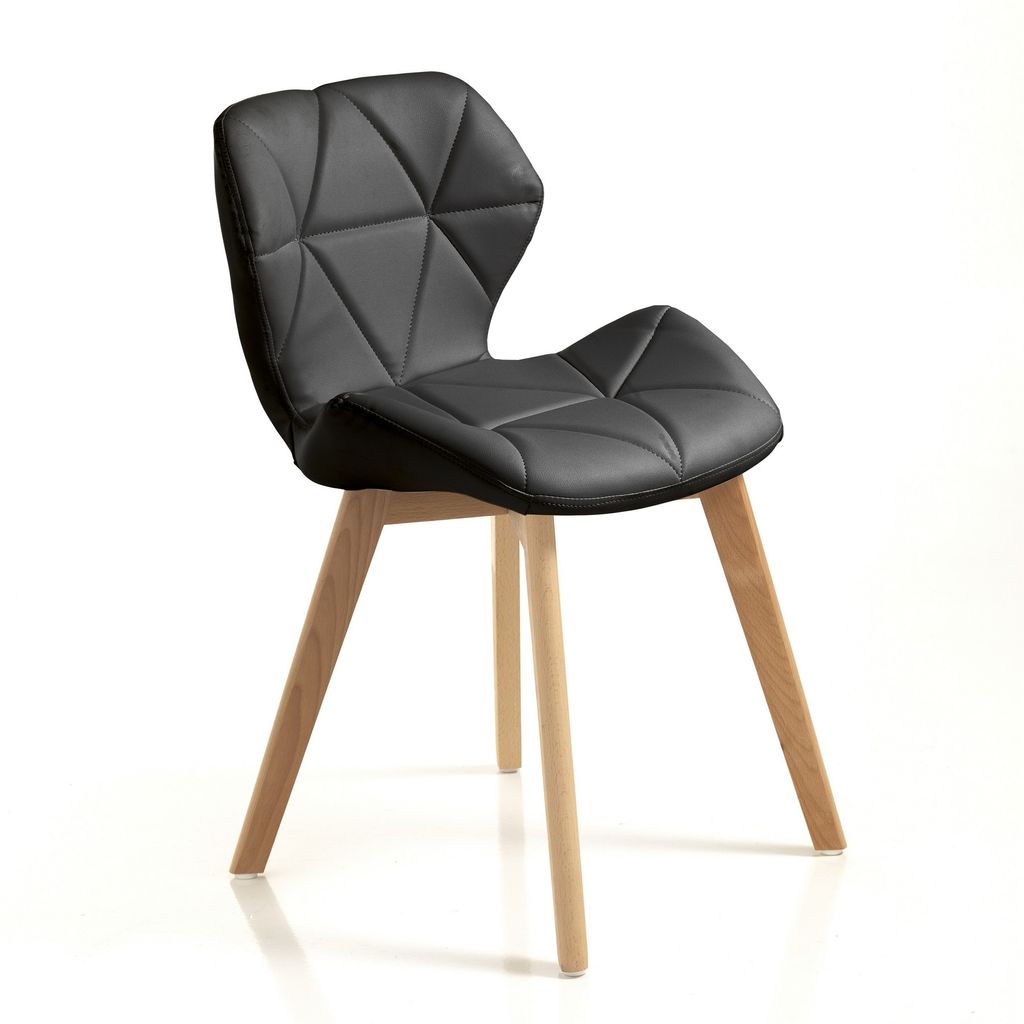 ORESTE LUCHETTA 2er-Set SPARK BLACK Stühle