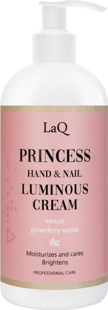 LaQ Feuchtigkeitsspendende Hand- und Nagelcreme, 300 ml - Intensive Pflege für geschmeidige Haut und kräftige Nägel