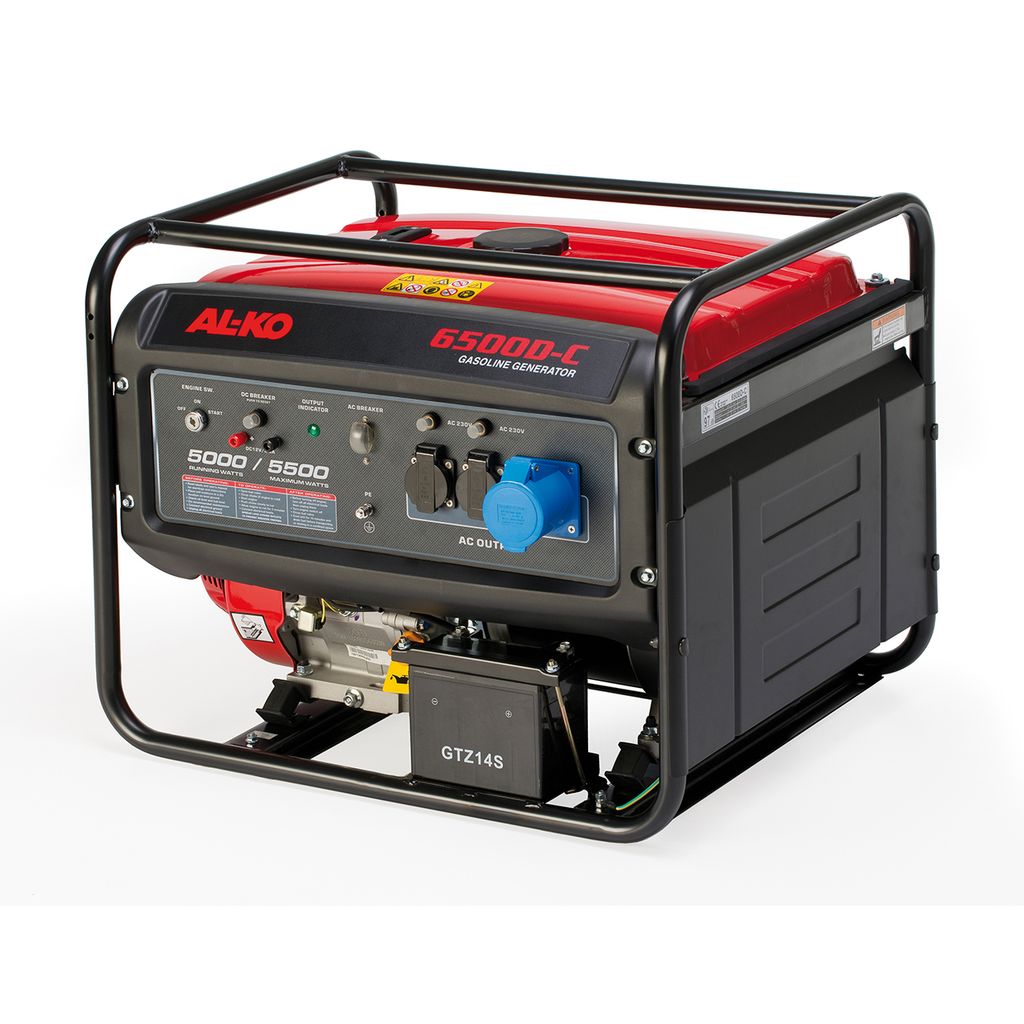 AL-KO Stromerzeuger 6500-C (5.0 kW Motorleistung, 389 ccm Produktbild 